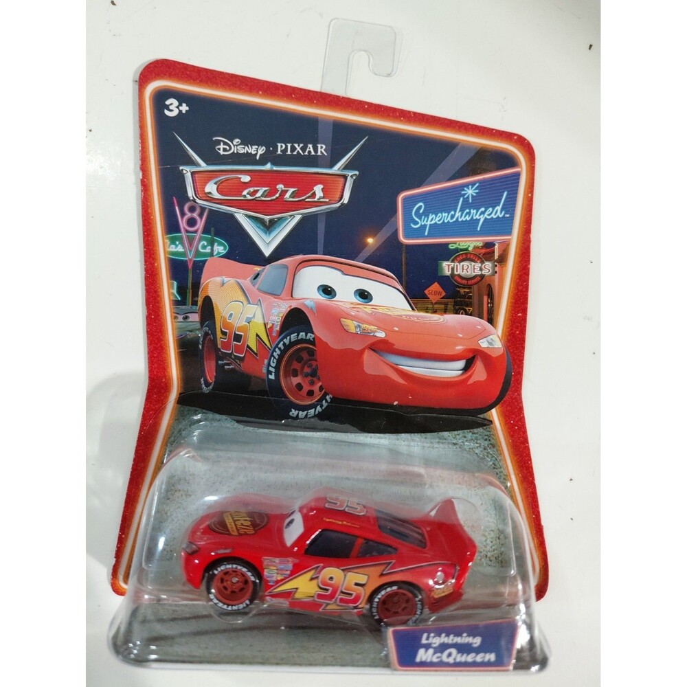 NIP Mattel 1:55 DieCast Disney Pixar Cars Supercharged Lightning McQueen